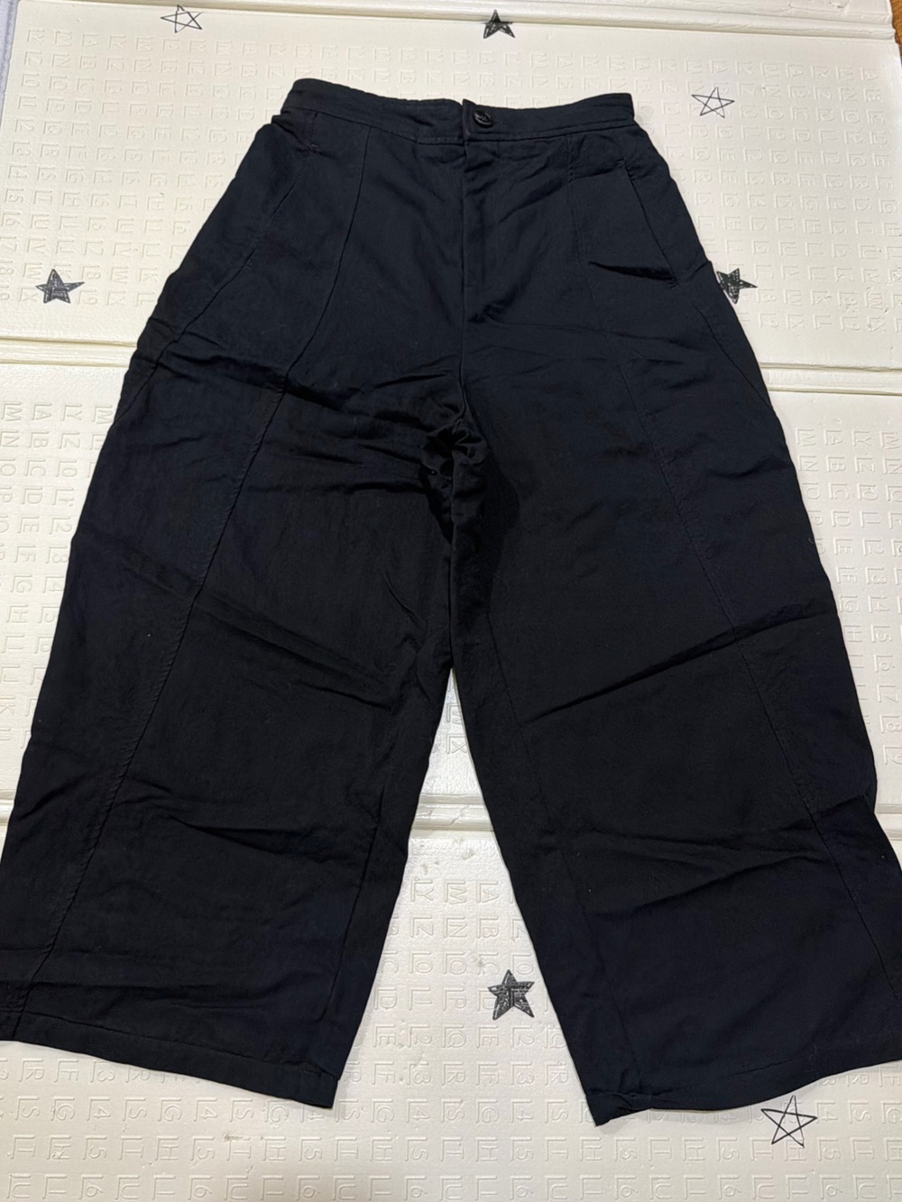 HALARA Black Wide-Leg Jogger Pants